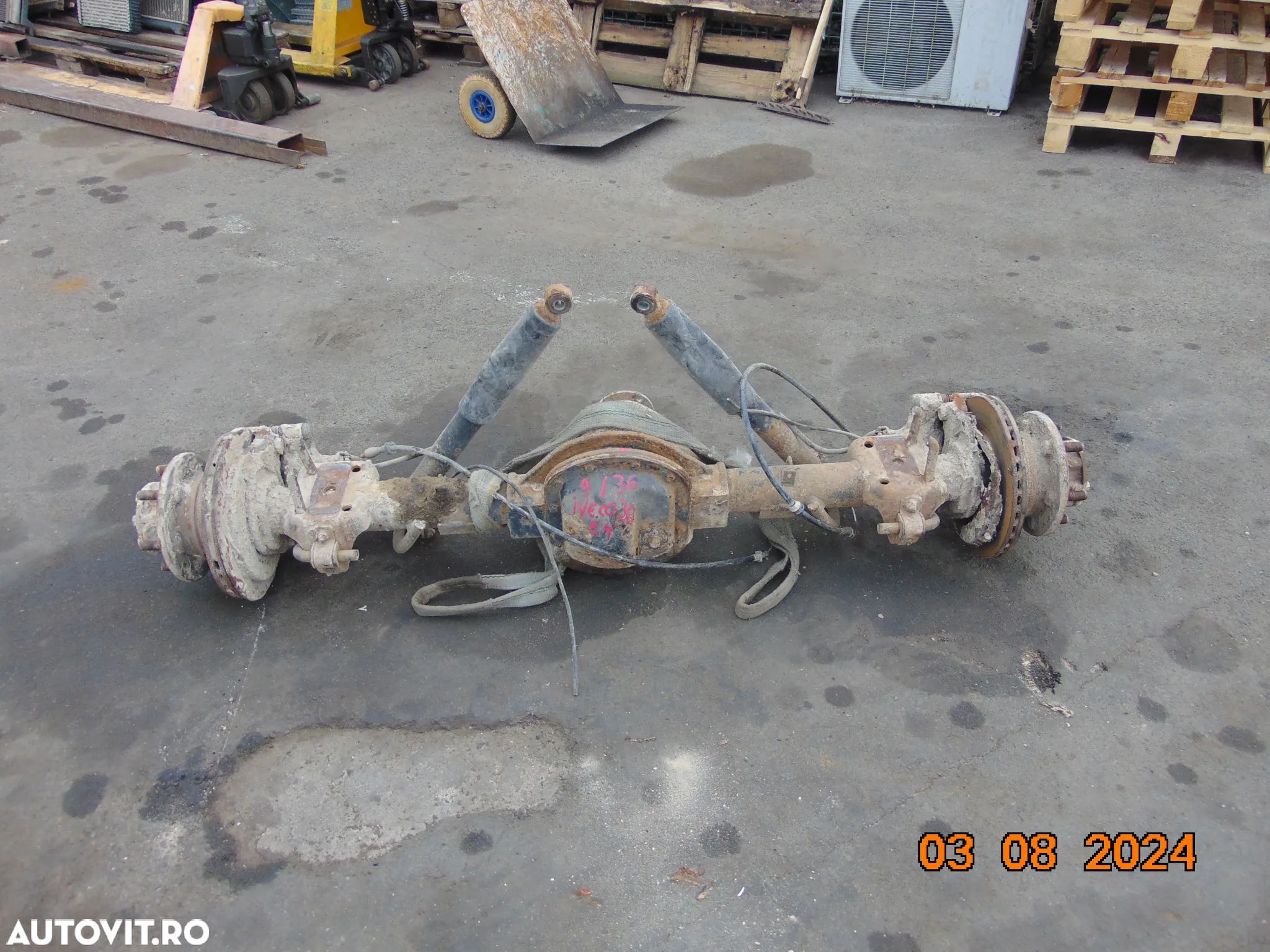 Punte spate Iveco daily 3.0 2006-2014 punte spate iveco 3.0 raport 9/36 dublu punte spate roti dubl - 1