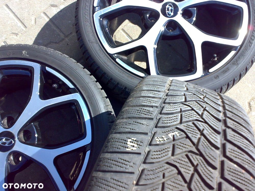 hyundai i30n i30 iii 2017 - koŁa alu felgi opony zima 18' - 5