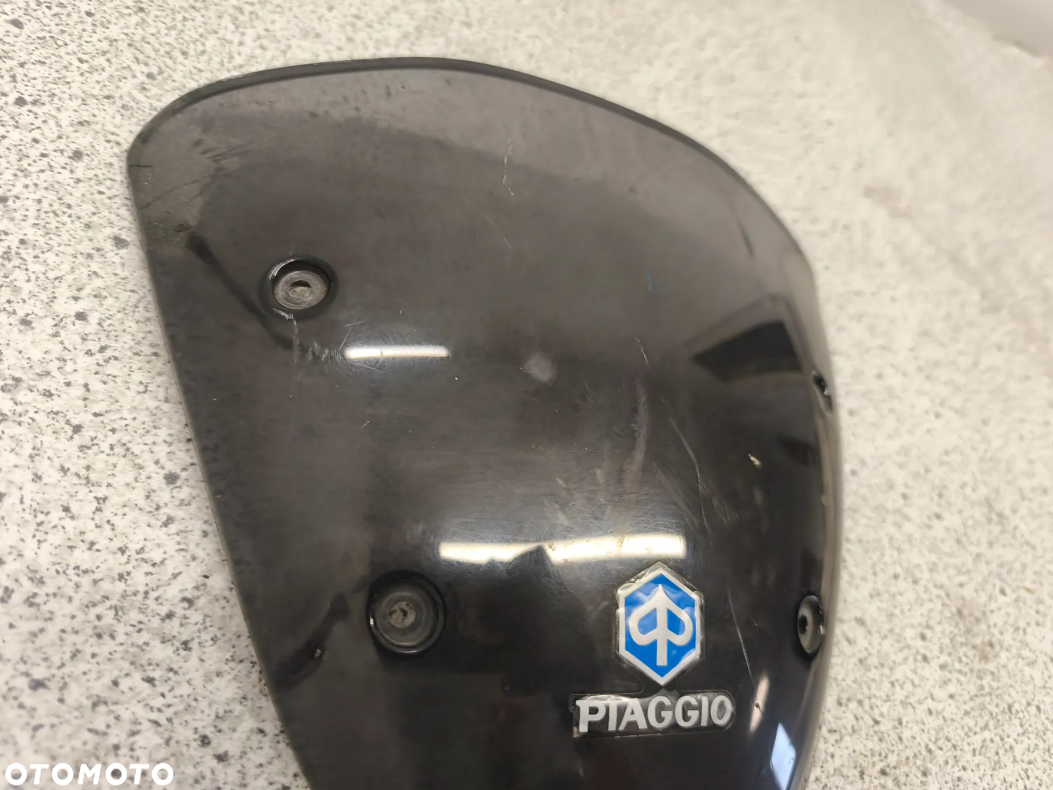 Szyba, szybka, owiewka przód Piaggio NRG - 9