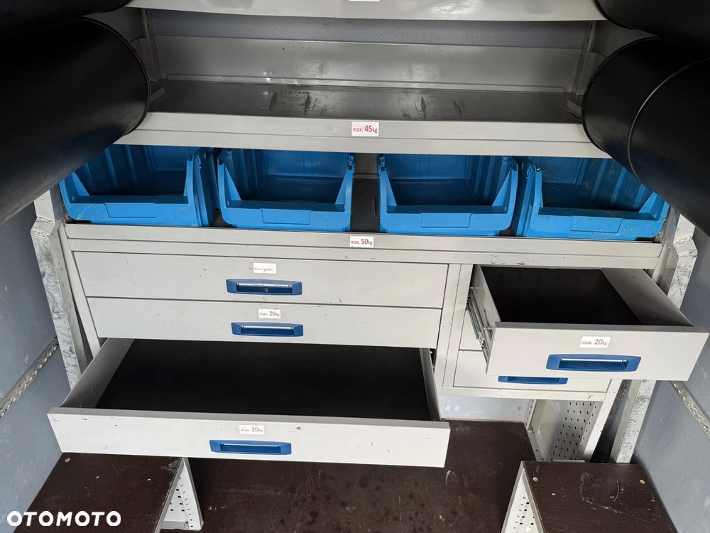 Mercedes-Benz Sprinter 319 CDI V6 L2H2 Doka Brygadówka 4-miejsca Zabudowa Warsztatowa Salon PL - 13