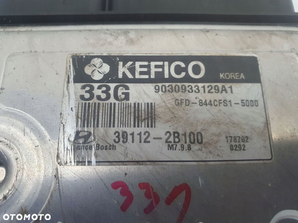 Hyundai i30 1.4 16V STEROWNIK SILNIKA komputer 39112-2B100 9030933129A1 - 2