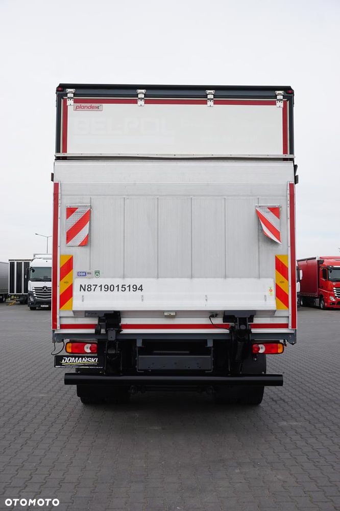 DAF / LF / 290 / E 6 / FIRANKA + WINDA / ŁAD. 9 970 KG / 19 PALET - 36