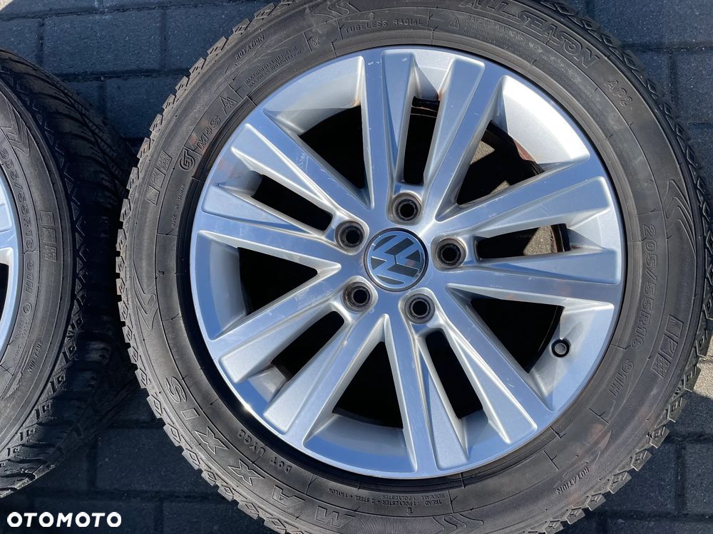ALUFELGI KOŁA 16'' felgi aluminiowe 6,5X16 ET50 5X112 VW GOLF VI TOURAN oryginał - 2