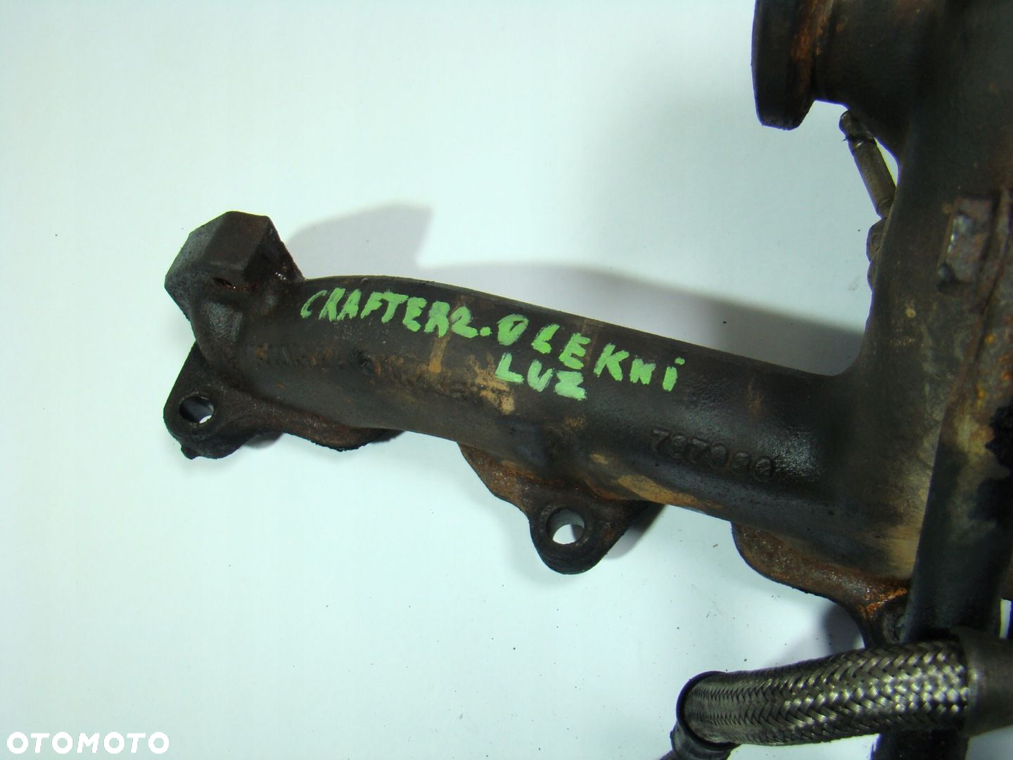 Turbo turbina kolektor 8039555007S VW CRAFTER 2.0 TDI LEKKI LUZ - 4