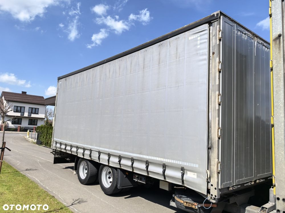 MAN TGX 26.480 // Zestaw przejazdowy z przyczepą // Firanka // - 10