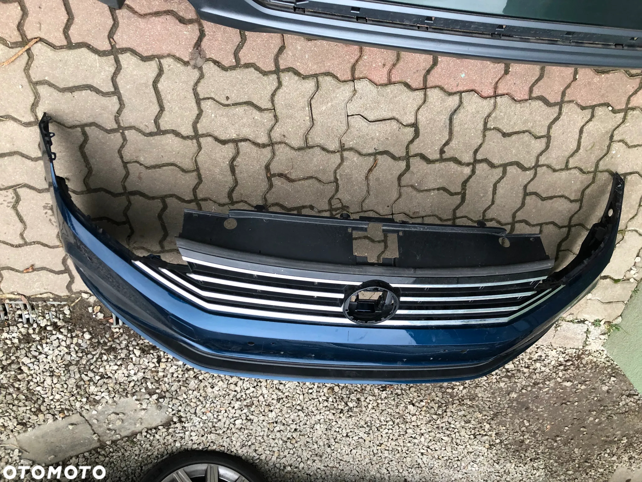 PASSAT B8 LIFT ZDERZAK PRZOD BELKA GRILL - 6