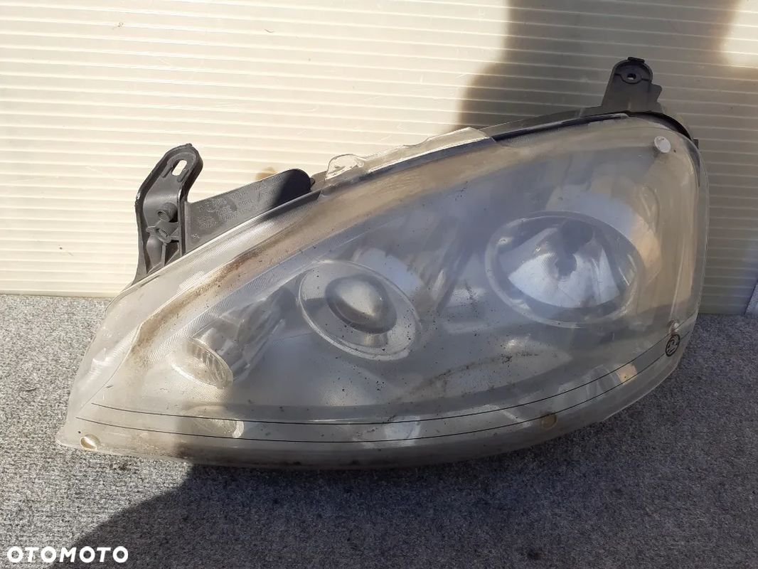 LAMPA PRZÓD PRZEDNIA LEWA OPEL CORSA C SOCZEWKA ORYGINAŁ WYSYŁKA! - 1