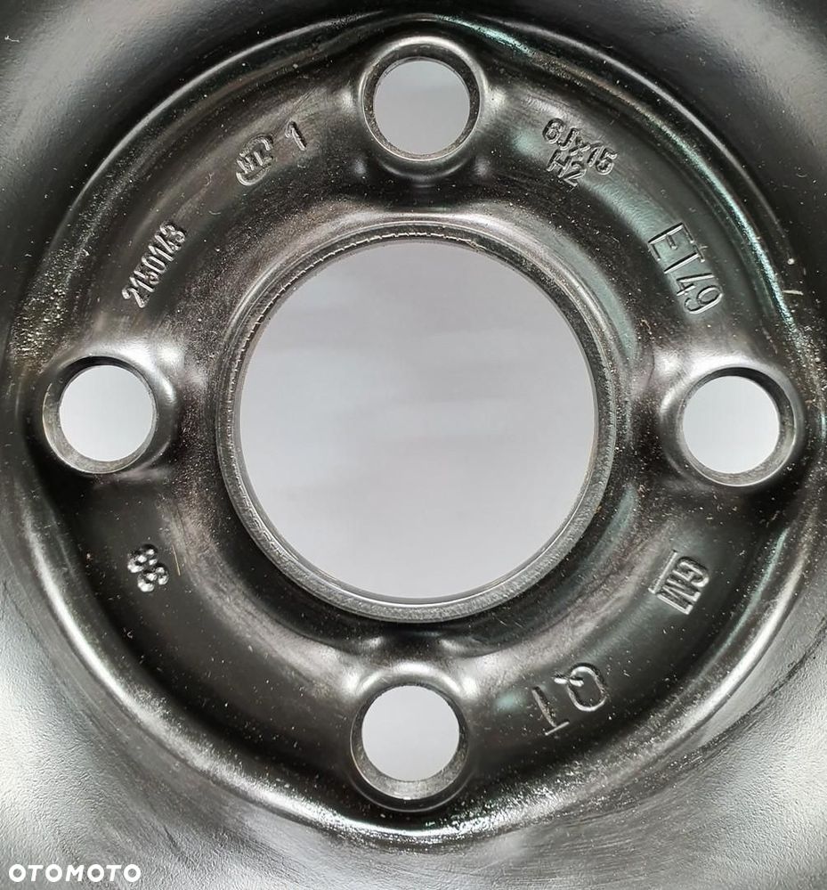KOŁO ZAPASOWE DOJAZDOWE 15 6J ET49 4X100 OPEL ASTRA II G - 2