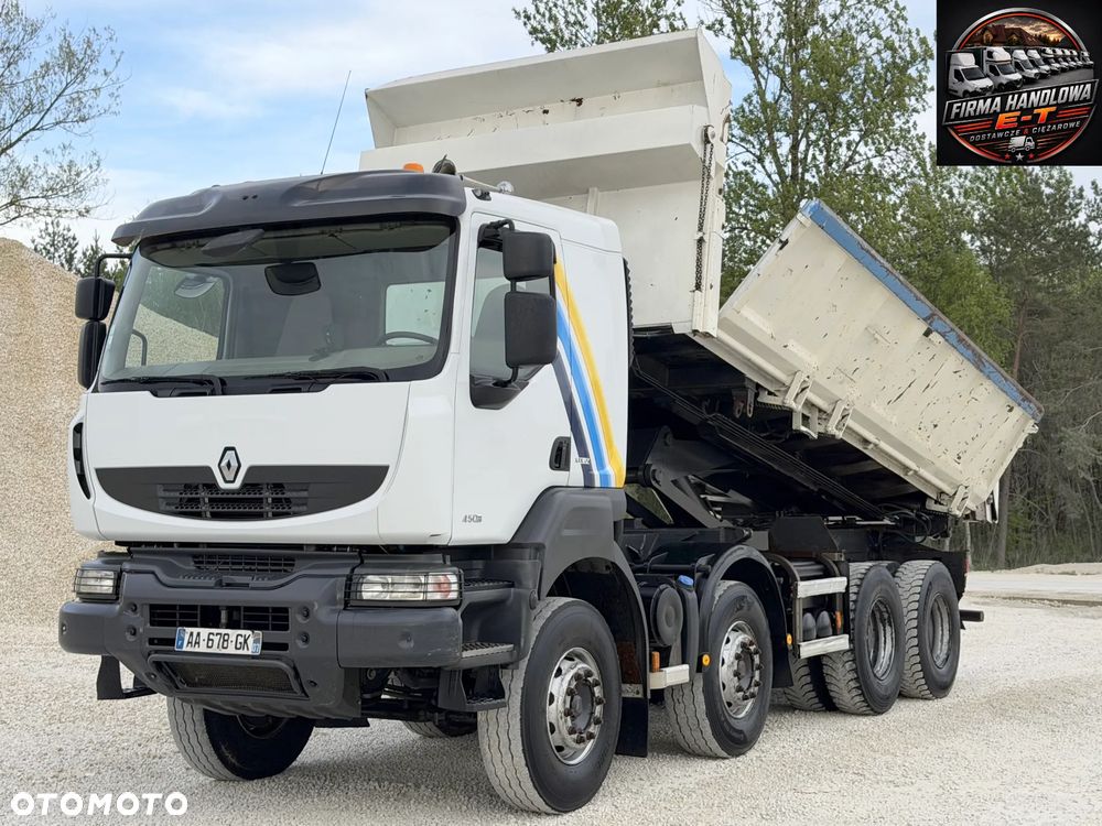 Renault KERAX=450DXi=8X4=WYWROTKA=BORDMATIC - 1