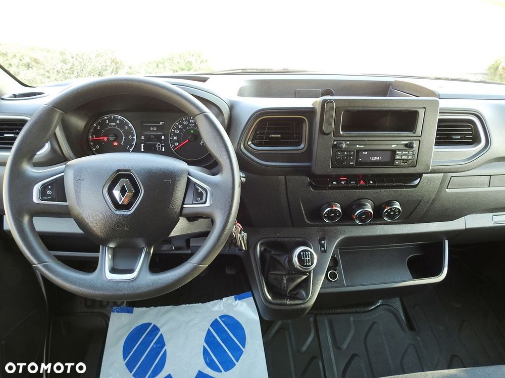 Renault MASTER  PLANDEKA 10 PALET WEBASTO TEMPOMAT LEDY PNEUMATYKA KLIMATYZACJA  165KM - 29