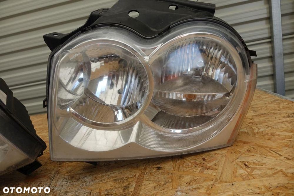 REFLEKTOR 2 LAMPY PRZÓD LEWA PRAWA LAMPA JEEP GRAND CHEROKEE WK1 123232 - 4