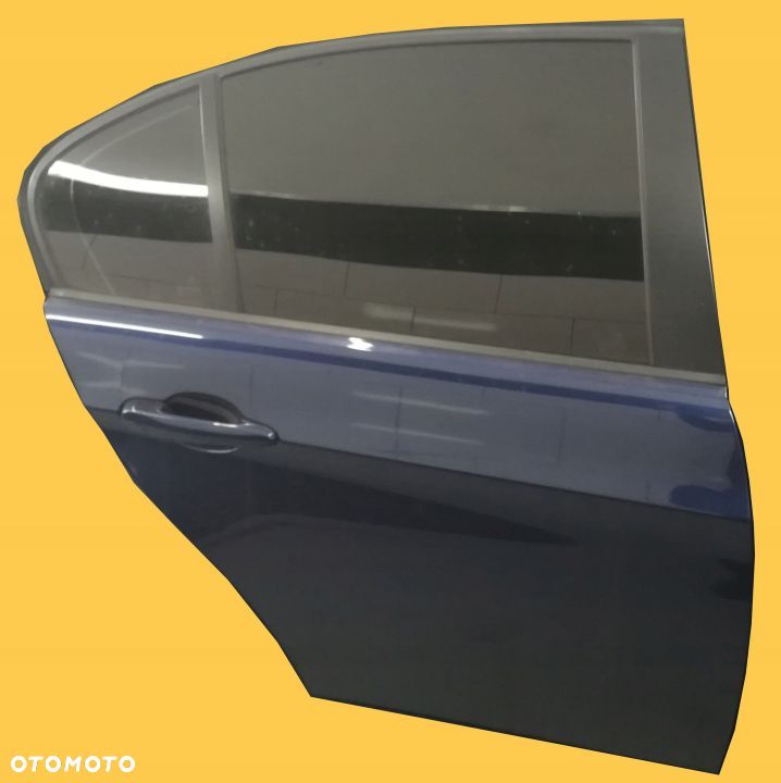 BMW E90 E91 LIFT DRZWI PRAWY TYŁ TIEFSEEBLAU - 1