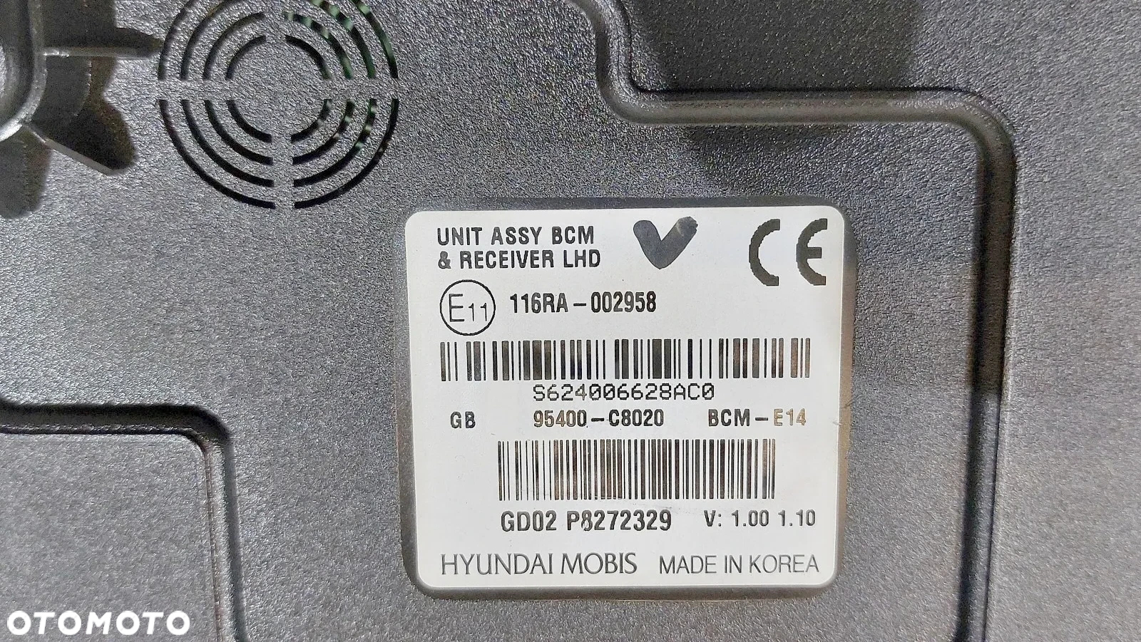 STEROWNIK MODUŁ BCM HYUNDAI I20 II 14-18r 95400-C8020 - 3