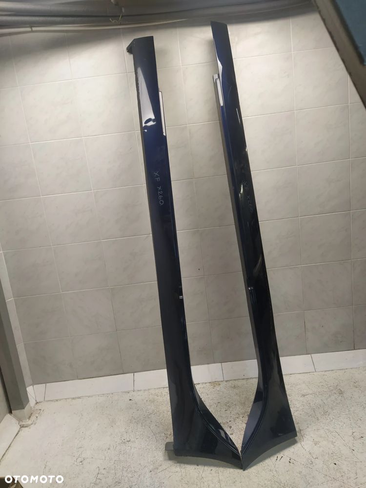 JAGUAR XF X260 LISTWA LISTWY NAKŁADKA PROGOWA PRÓG LEWA PRAWA ORYGINAŁ - 3