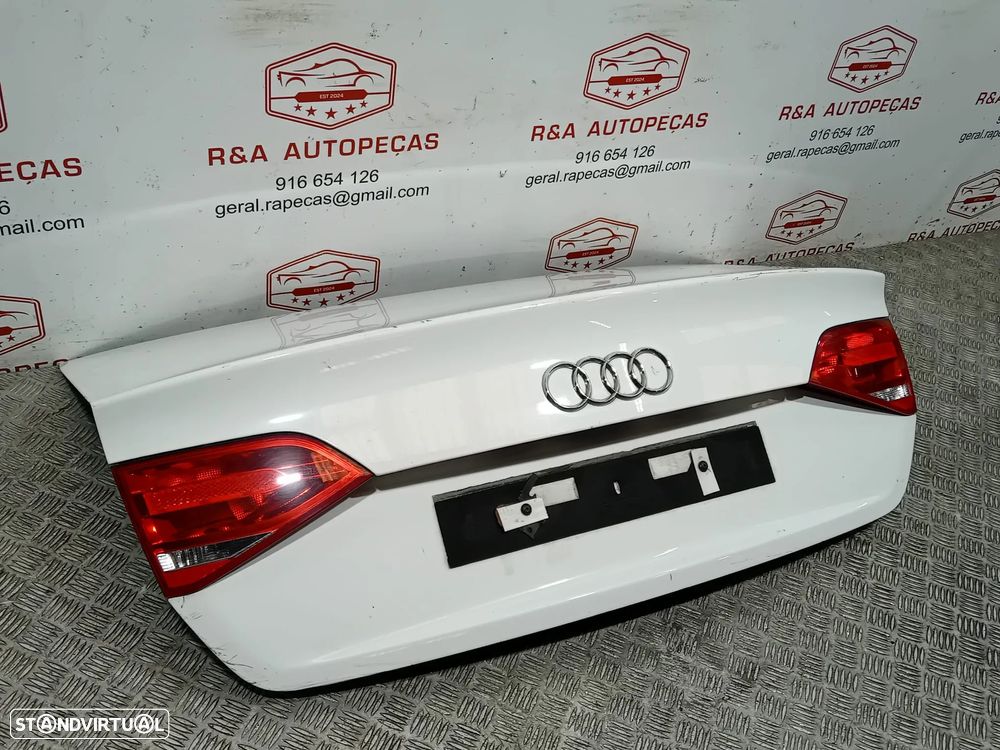 Tampa Porta Mala Audi A4 B8 Sedan Original - 4