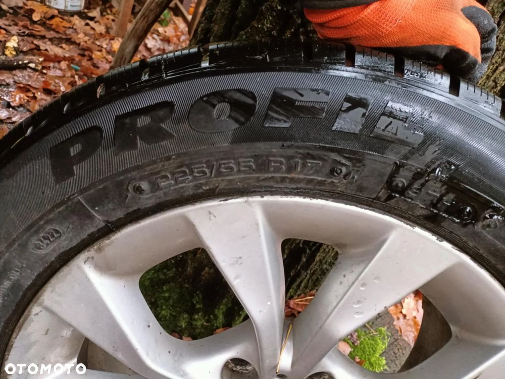 Koła felgi opony alufelgi zimowe BMW E84 X1 E83 X3 225/55/17 Uniroyal Profil - 4