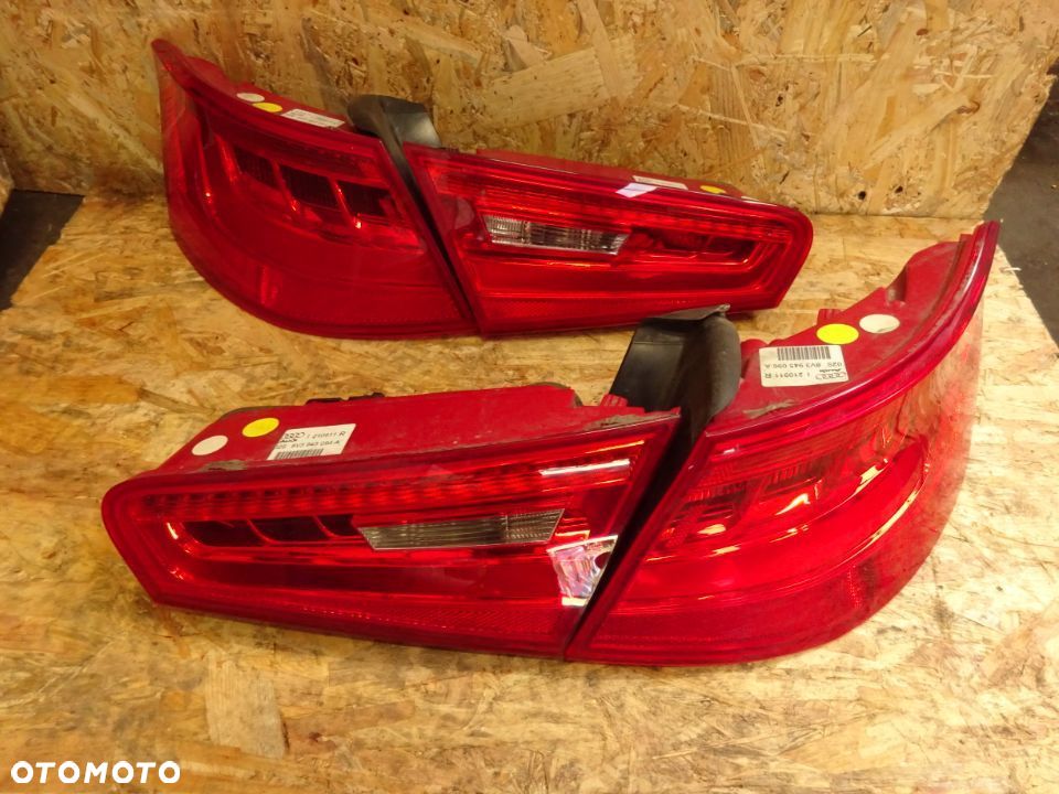 lampy tyl  prawa lewa led audi a3 8V hb 3D komplet