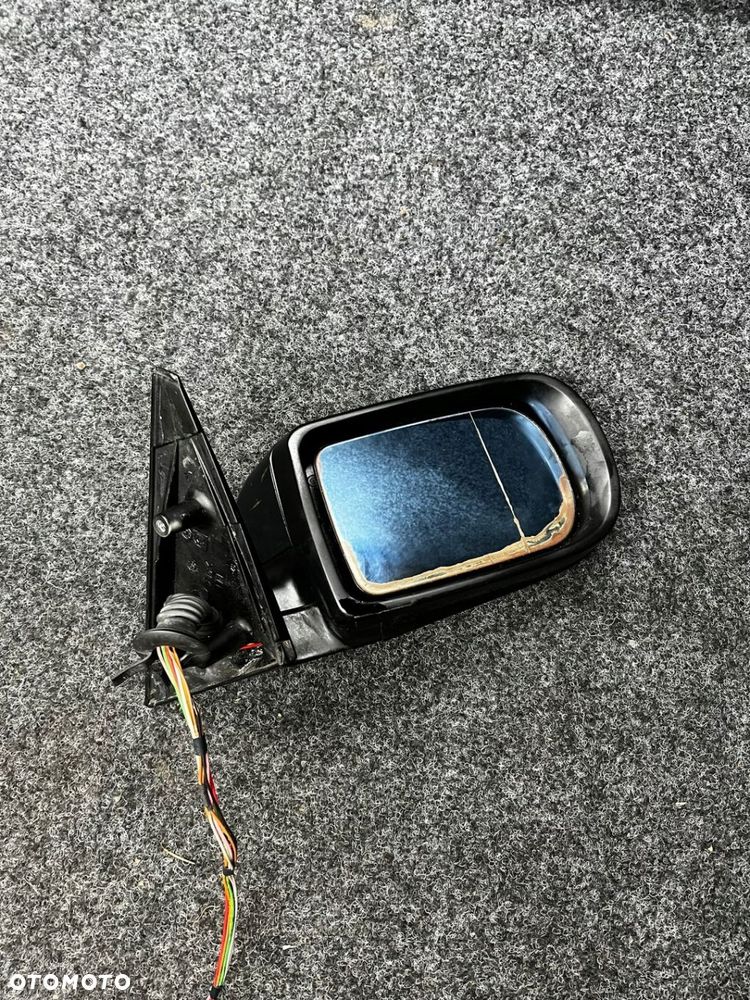 lusterko prawe bmw e38 8 pin lakier 324/6 Oxfordgruen - 12