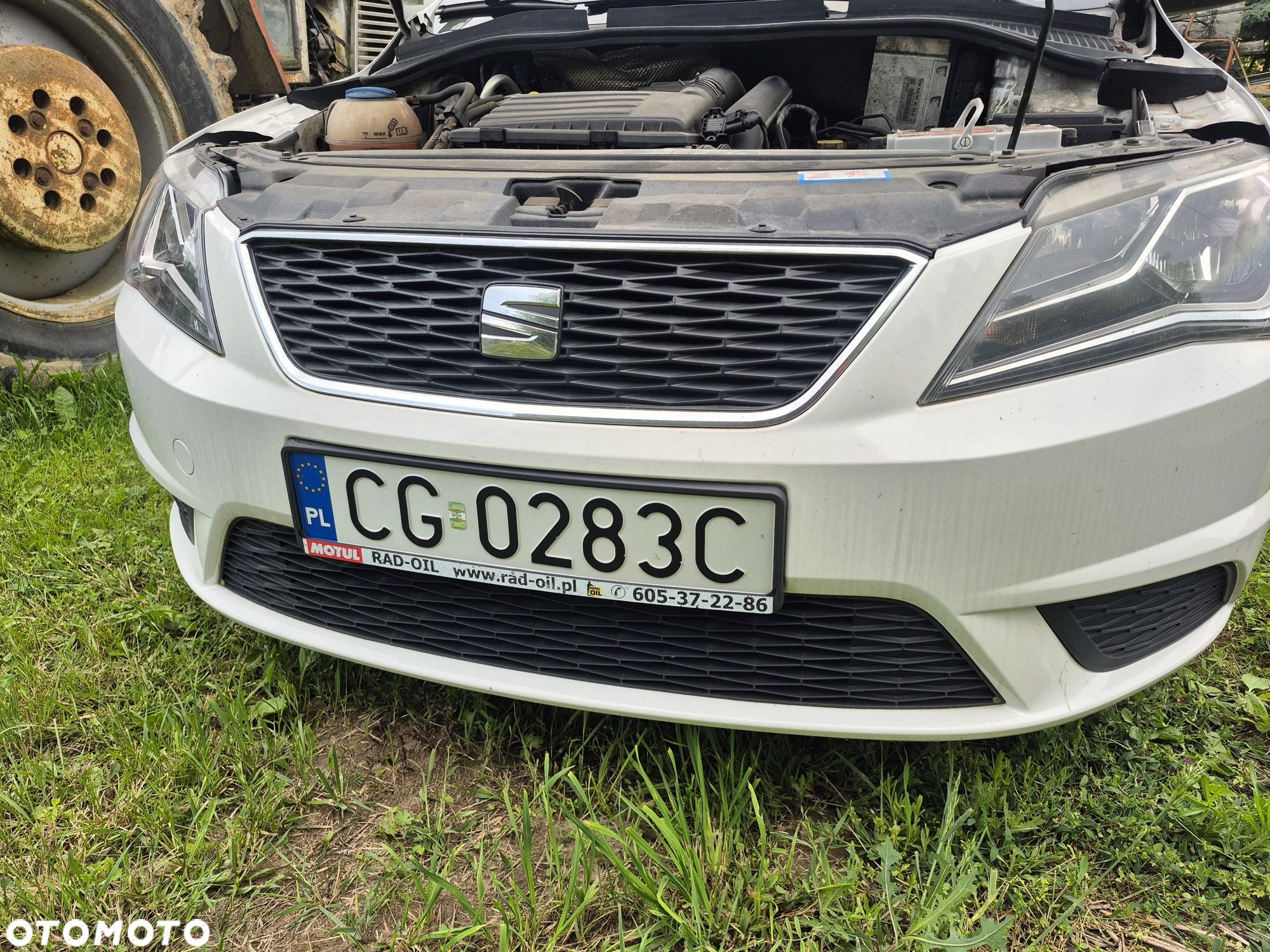 Zderzak kompletny seat toledo iv 12-19r. Kolor LF9E maska błotnik - 5