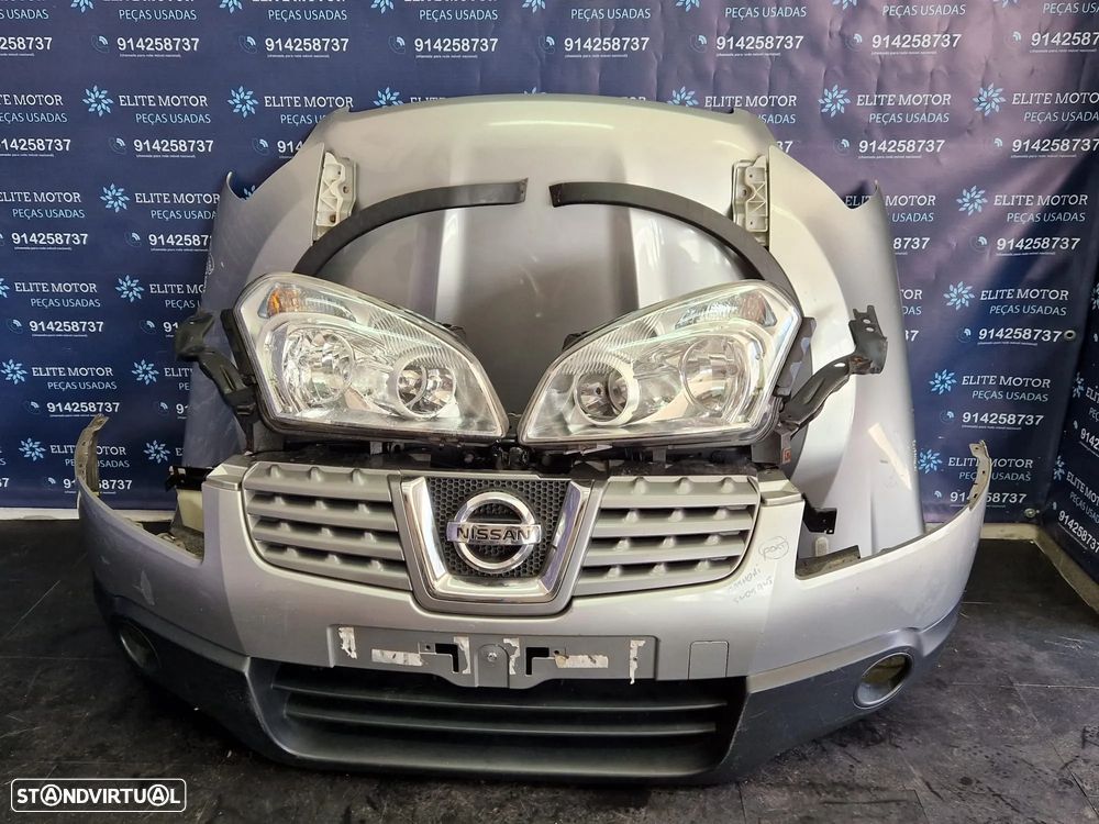 Frente completa usada NISSAN QASHQAI J10 1.6 capot parachoques guardalamas oticas radiadores - 3