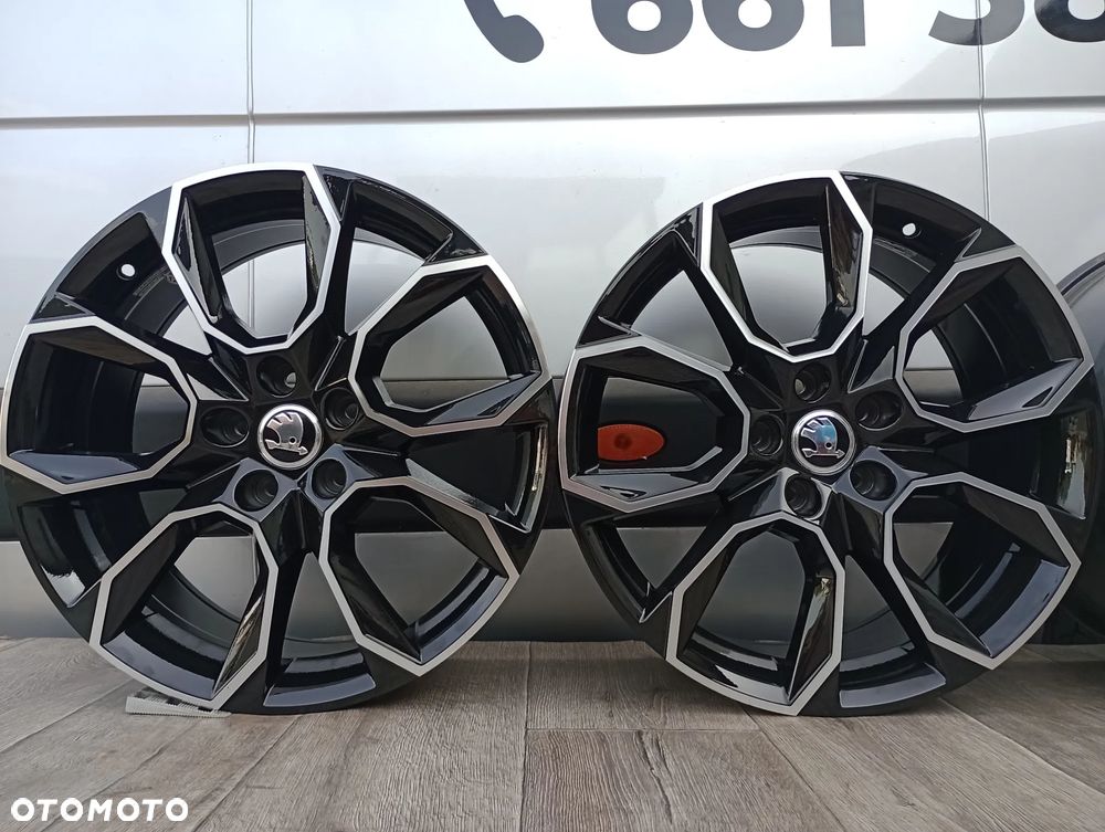 FELGI ALUMINIOWE 5x112 R18 8J SKODA ENYAQ iV KAROQ KODIAQ OCTAVIA SUPERB YETI NOWE - 5