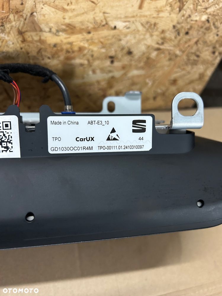 Seat Leon IV ekran wyświetlacz 11H919603 2024 rok igła - 9