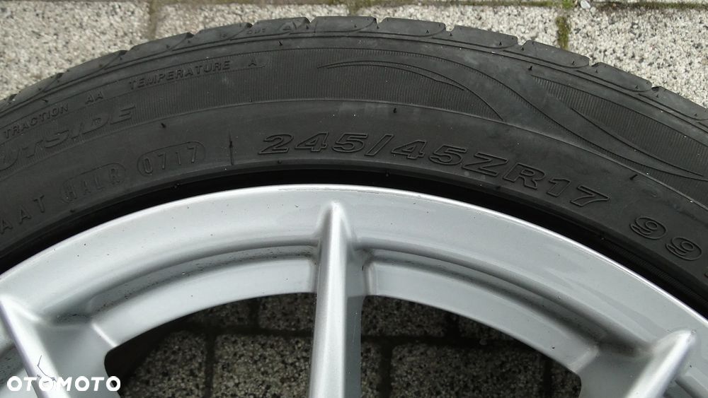 MERCEDES CLS W218 FELGA FELGI ALUMINIOWE OPONY 8.5x17 ET-34 245/45/17.5 - 14