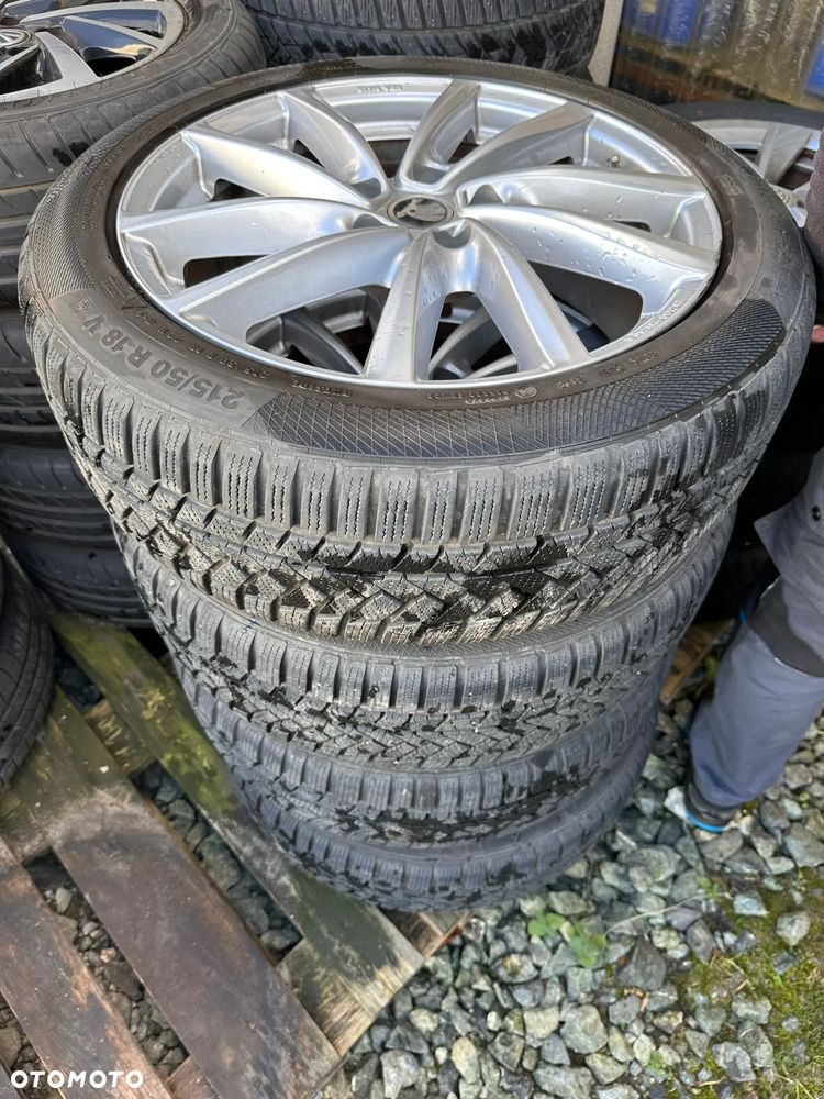 Koła zimowe Skoda Superb Continental WinterContact TS 850P 215/50 R18 92V 7,5mm-8mm - 1