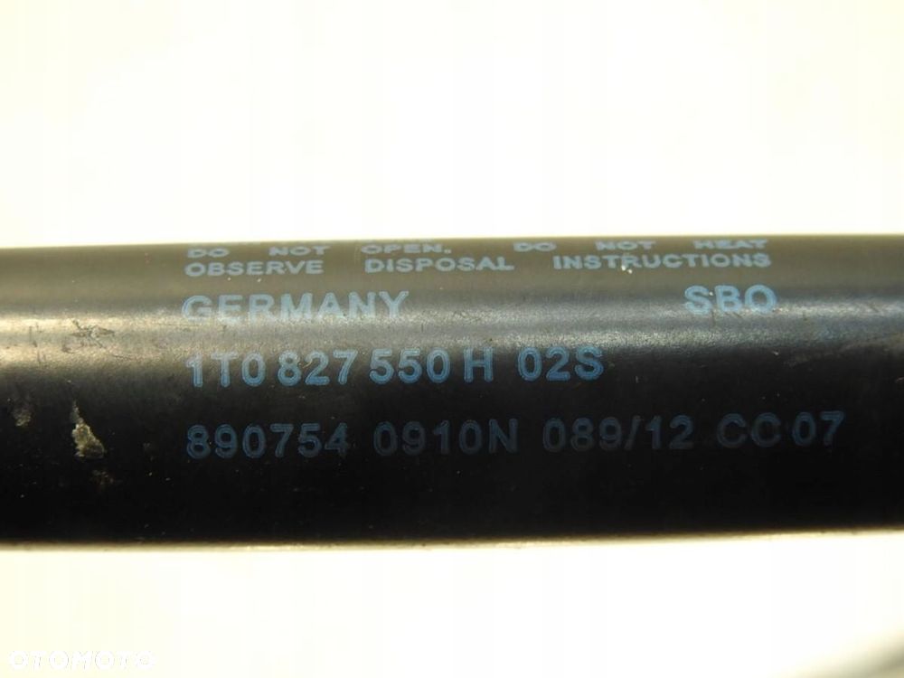 SIŁOWNIK KLAPY BAGAŻNIKA VW TOURAN 1T3 LIFT 1T0827550H - 5