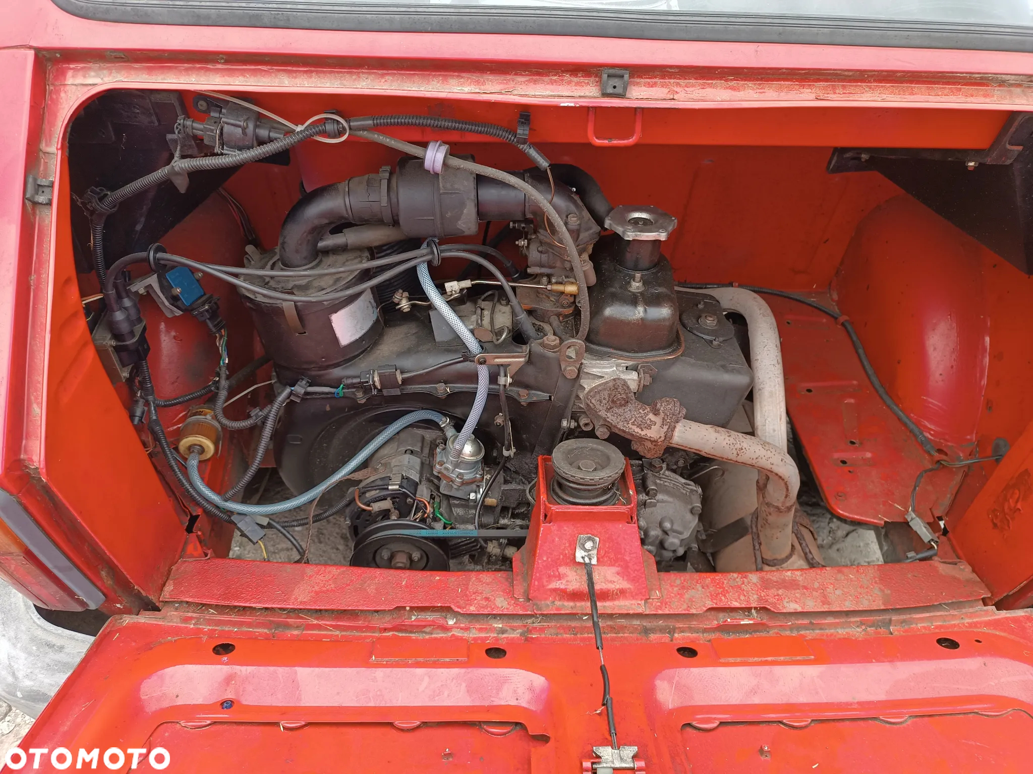 Fiat 126p Zderzak Maska Drzwi Szyby Koła Silnik Zawieszenie inne - 7