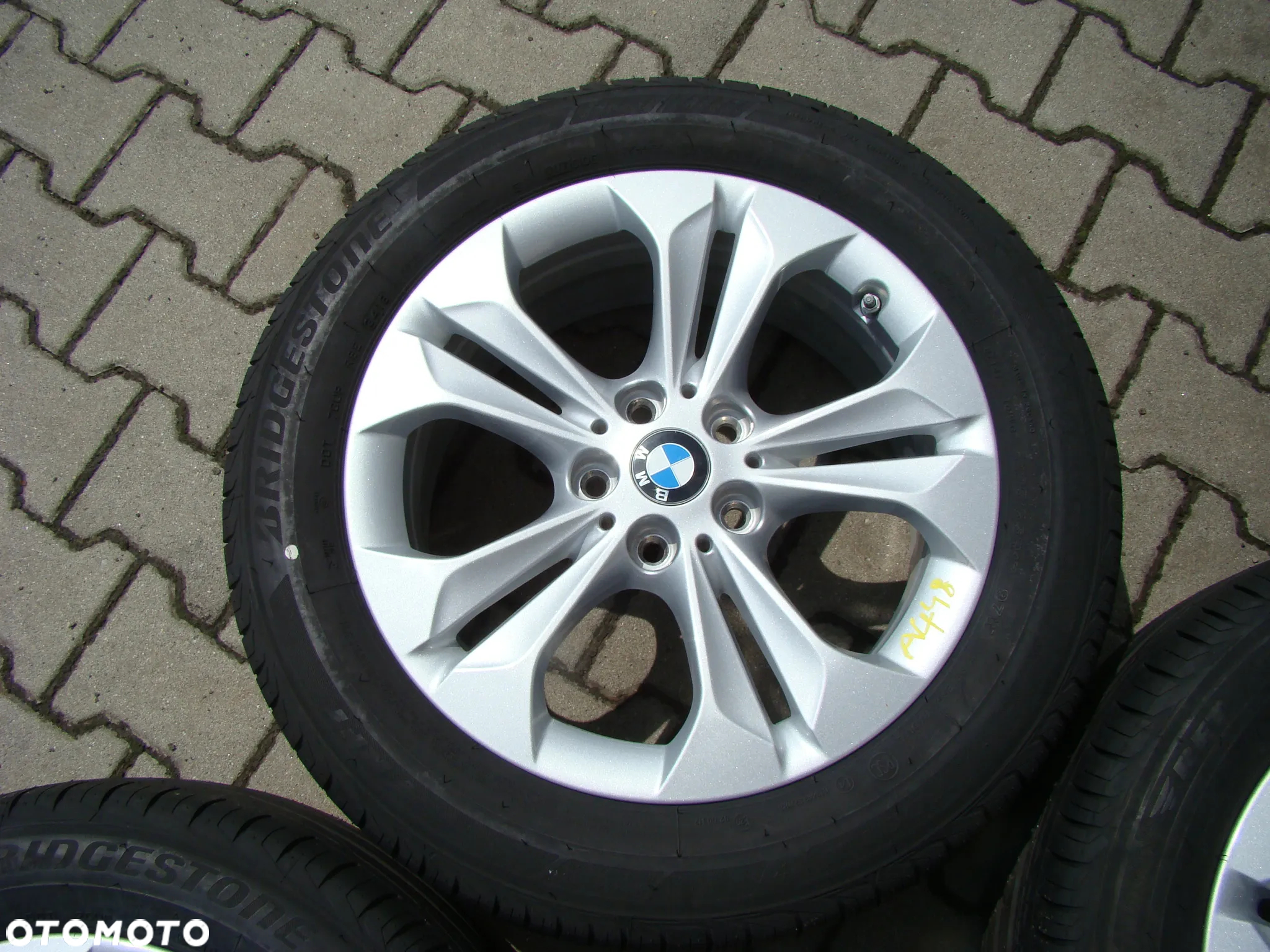 a448 5x112 BMW X1 F48 F49 X2 F39 7,5jx17 opony lato 225/55 czujniki - 4