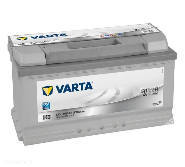 Akumulator VARTA SILVER DYNAMIC 12V 100Ah 830A Rybnik