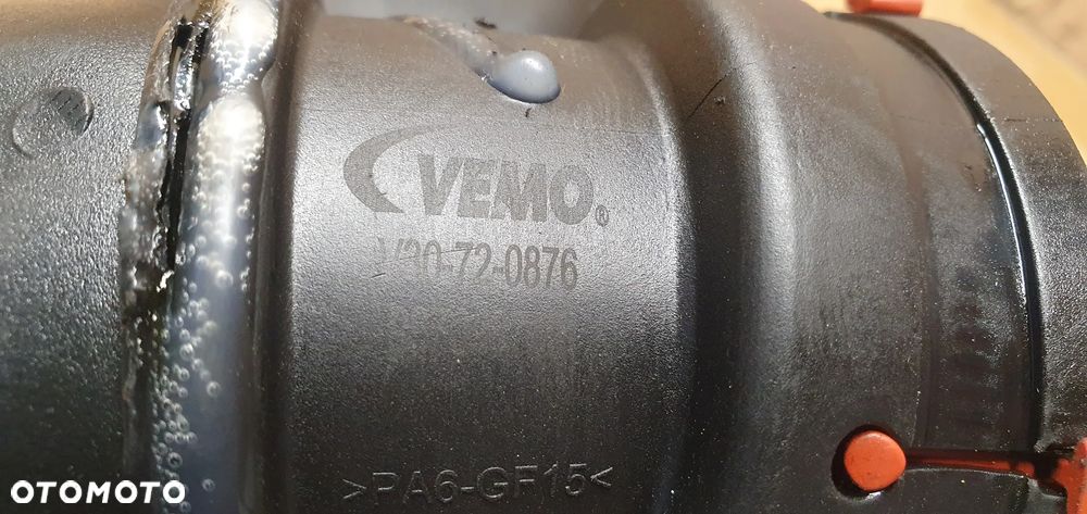 Rura dolot przewód powietrza przepływomierz przepływomierze Mercedes ML W164 3.0 CDI - 13