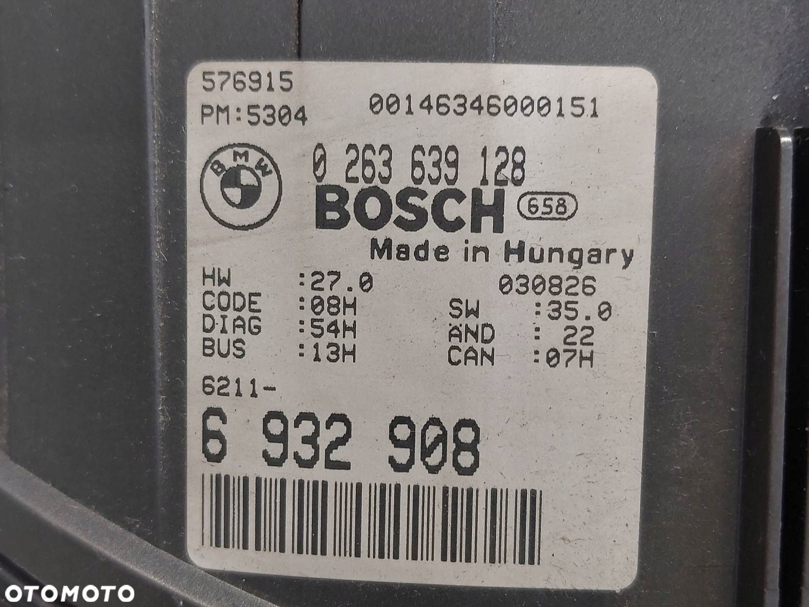 LICZNIK ZEGARY BMW E46 LIFT 2.0 D 6932908 - 2