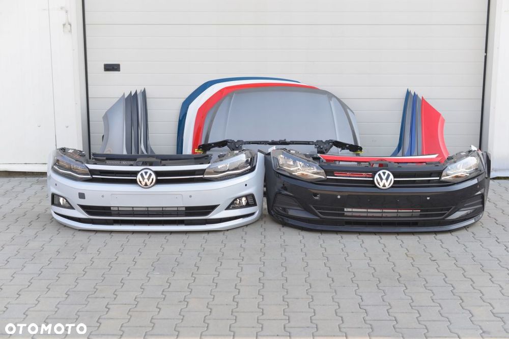 VW POLO 2G MASKA ZDERZAK BŁOTNIK LAMPA PAS 2017- - 1