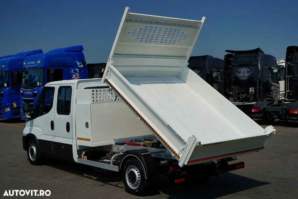 Iveco DAILY 35-140 / BASCULATOR DIN ALUMINIU / 6 LOCURI, REMORCABIL / DOUĂ / MANUAL / IMPORTAT / EURO 6 - 5
