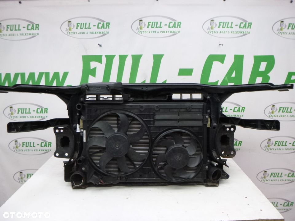 VW PASSAT B6 3C0 2.0TDI PAS PRZEDNI WZMOCNIENIE CHLODNICA WIATRAK 3C0971205A 3C0971206A  1K0121523L  1K0121207BC  3C0145805P - 5