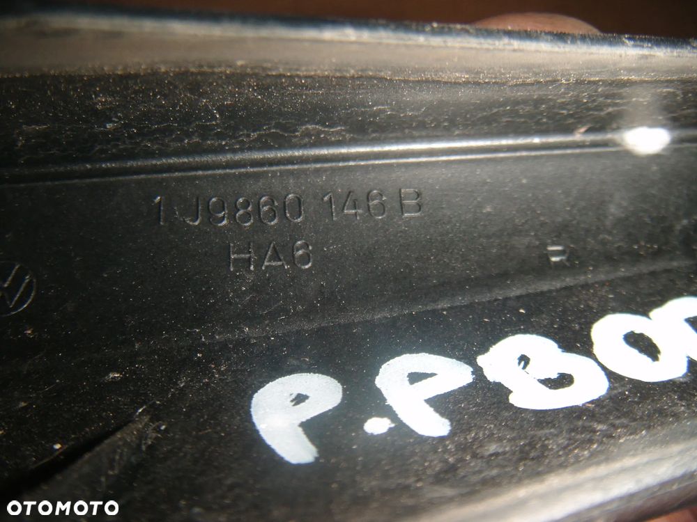 vw bora 04r zaślepka relingu prawy przód 1j9860146b - 2