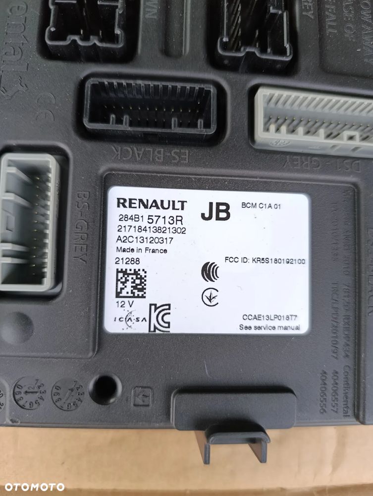 RENAULT CLIO V 5 STEROWNIK KOMPUTER MODUŁ BCM 284B15713R - 2