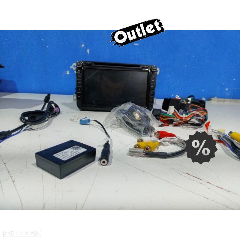 M000364L1 AUTO RADIO 2DIN 8" PARA VOLKSWAGEN VW USB GPS TACTIL HD - 5