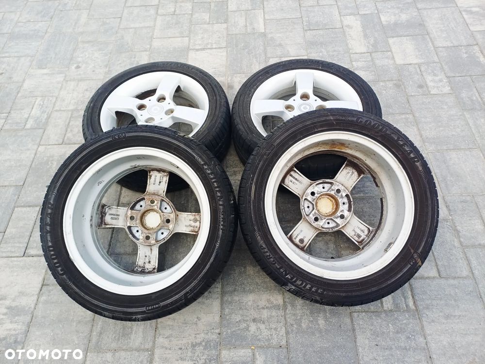 FELIGI Z OPONAMI ALUMINIOWE SMART FORFOUR R15 4X100 60.1mm OPONY 195/50 R15 LATO NR4 - 8