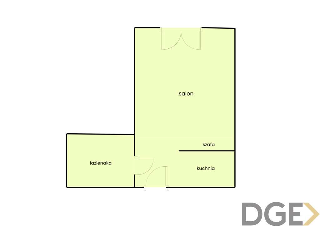 Komfortowa kawalerka, 25 m², Krowoderskich Zuchów