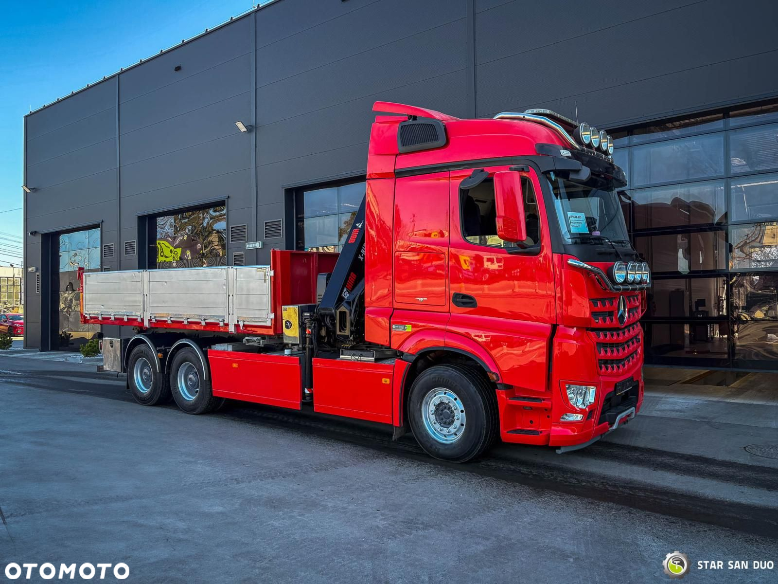 Mercedes-Benz AROCS 3358L 6x4 HIAB 192X-HIPRO E-6 Żuraw Wywrotka Euro 6 - 9
