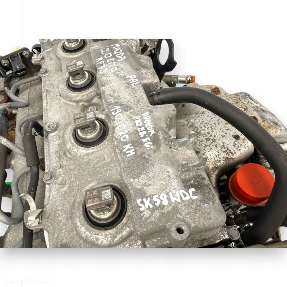SILNIK RF7J Mazda 3 BK 5 Premacy II 6 I GG GH 2.0 CITD 143KM diesel 190 020 - 11