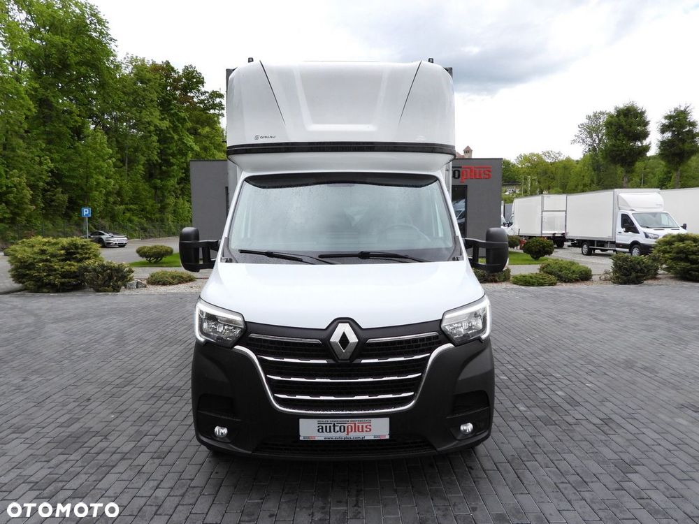 Renault MASTER  PLANDEKA 10 PALET WEBASTO TEMPOMAT LEDY PNEUMATYKA KLIMATYZACJA  165KM - 6