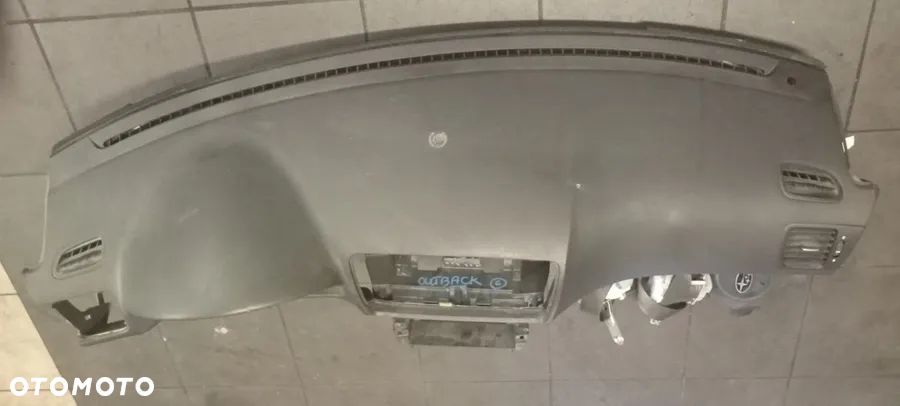 SUBARU LEGACY IV 03- DESKA ROZDZIELCZA AIRBAG PODUSZKI PASY - 2