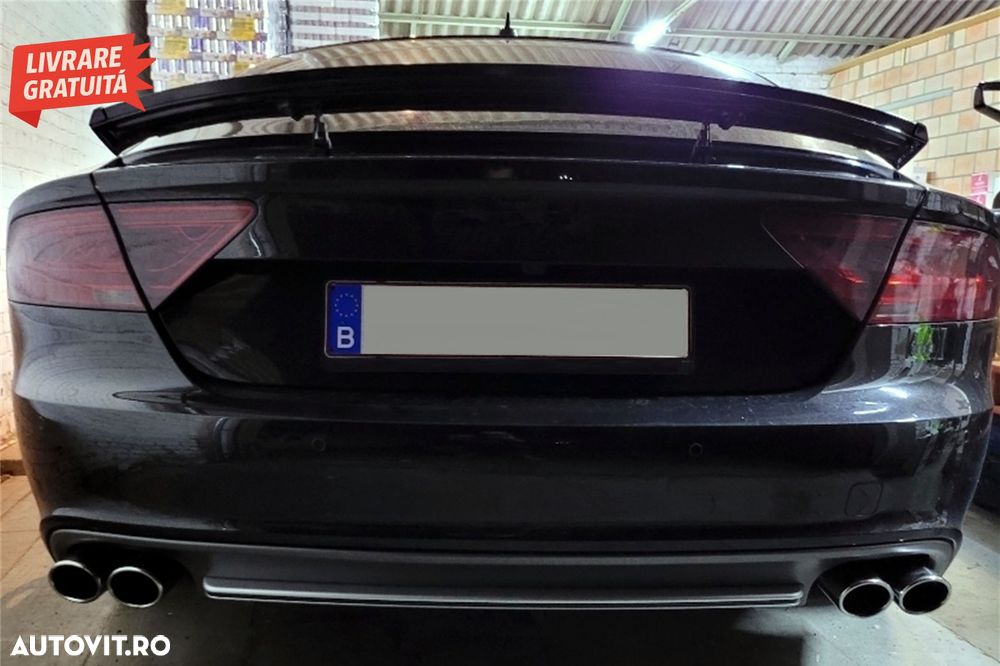 Difuzor Bara Spate Audi A7 4G Non-Facelift (2010-2014) S7 Design- livrare gratuita - 11