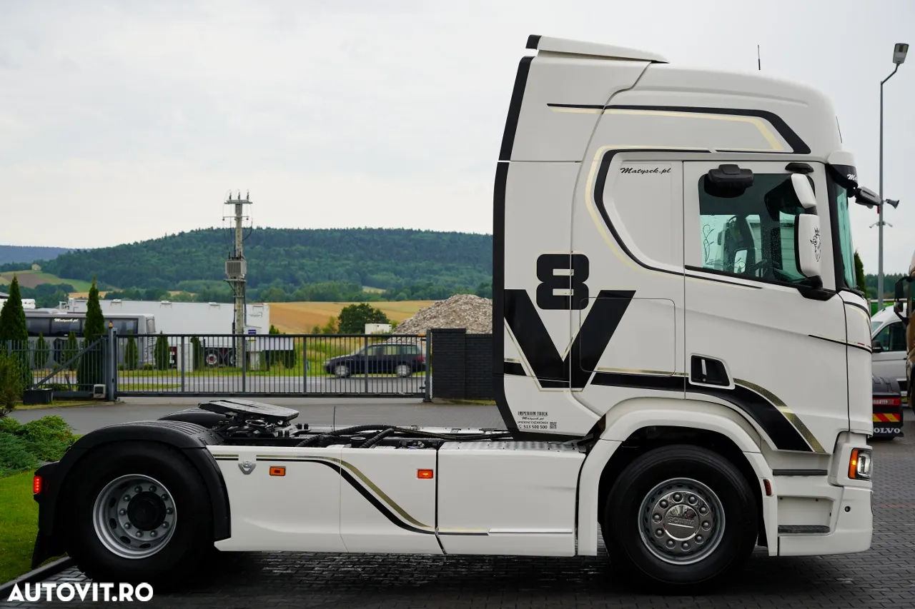 Scania R 520 / V8 / SISTEM HIDRAULIC / RETARDER / RĂCIRE ​​I-PARK / FULL AIRMATIC / ANVELOPE 100% / CONTRACT POST-SERVICE / IMPORTAT - 9
