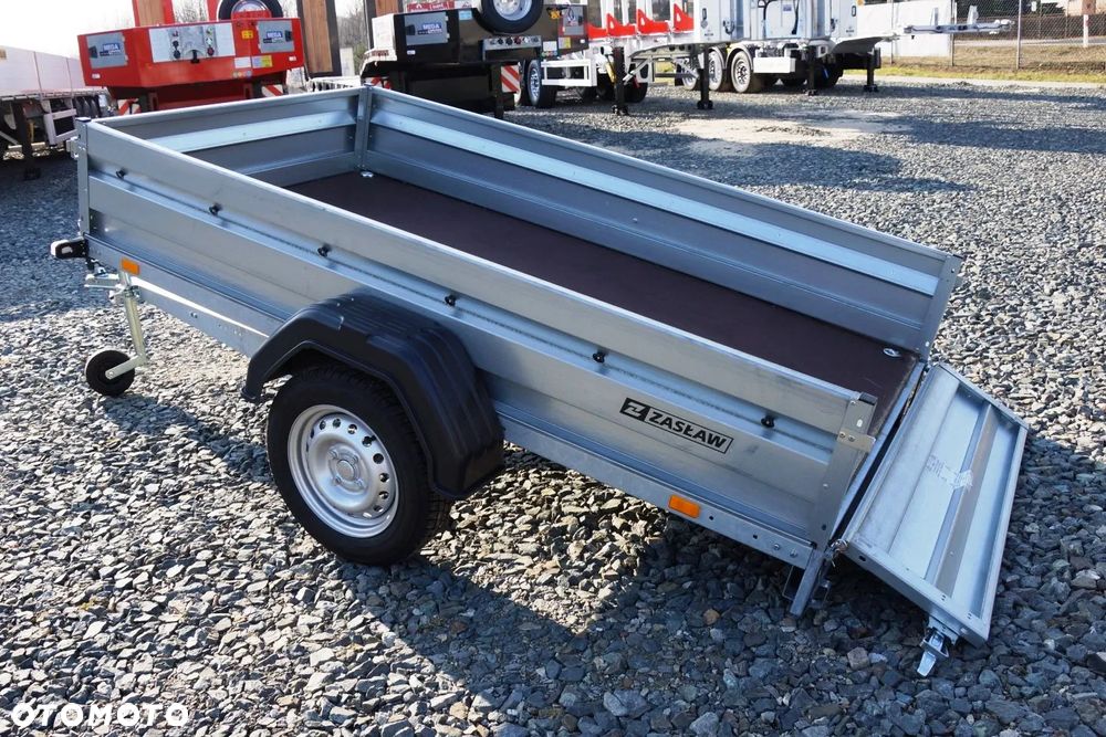 Zaslaw Przyczepa 1 osiowa, DMC 750, KAT. B, przegląd bezterminowy - 14
