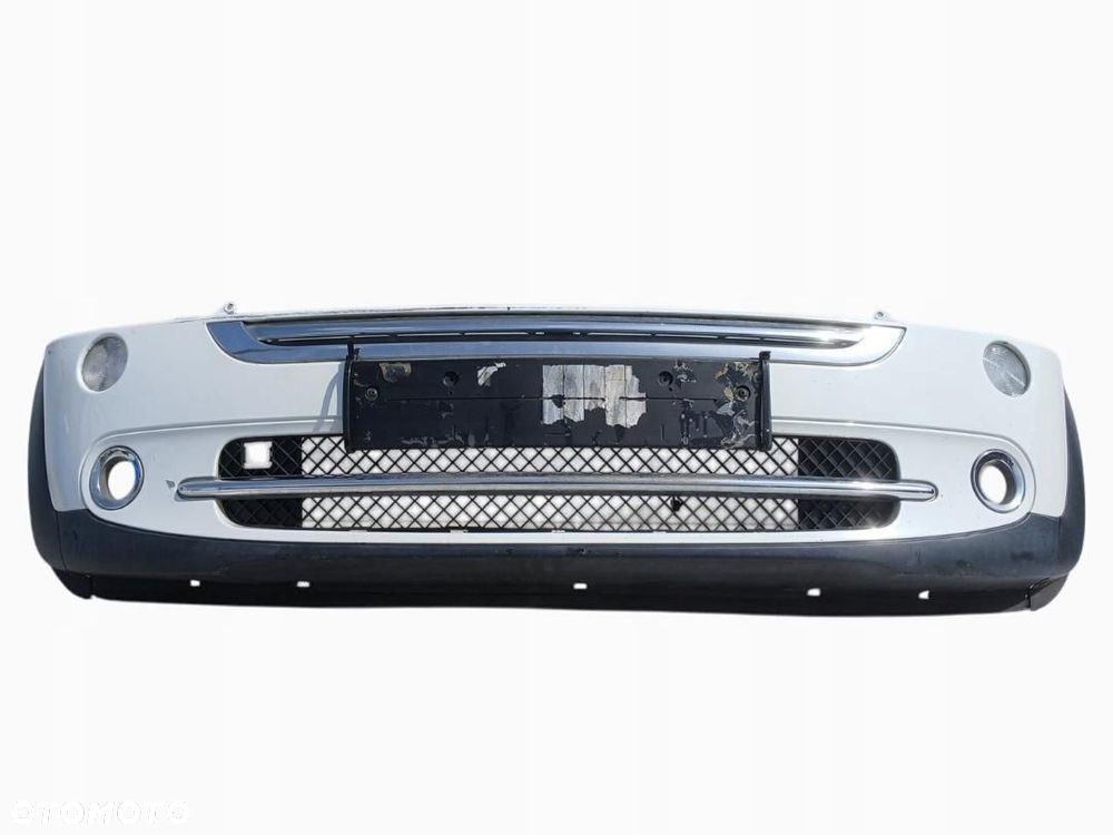 ZDERZAK PRZÓD PRZEDNI MINI COOPER R50 LIFT BIAŁY - 1